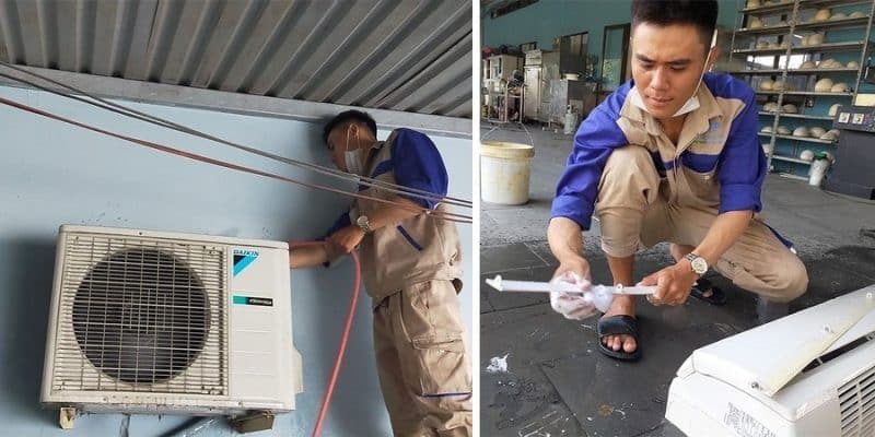 Quy trình lắp ráp di dời máy lạnh tại Dịch Vụ Chuyển Nhà Trọn Gói VietMoving