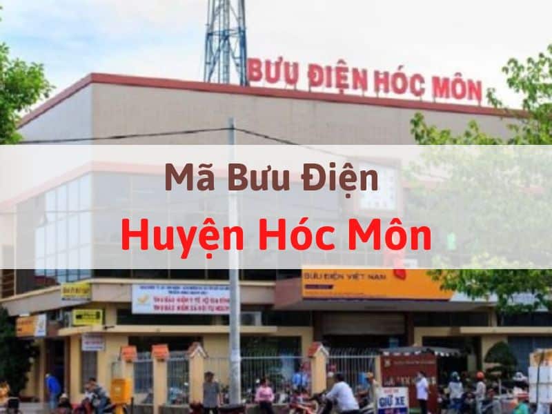 Mã bưu điện huyện Hóc Môn