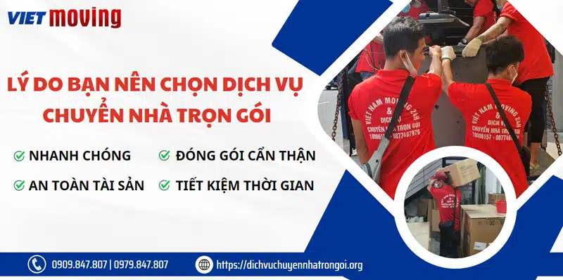 dịch vụ chuyển nhà trọn gói